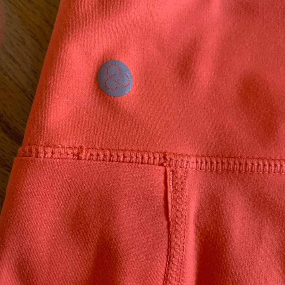 Zella Women's Vibrant Orange Bike Shorts